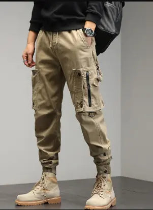 Casual Tactical Pants with Multi-Pockets (One Piece)