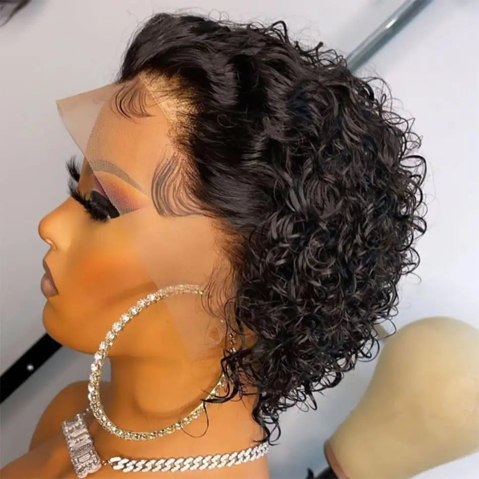 Real Hair Front Lace Wig