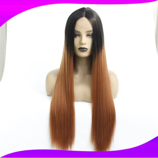 European American Lace Front Wig with Natural Curvature