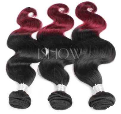 Xuchang Real Hair Brazilian Ombre Body Wave Extensions