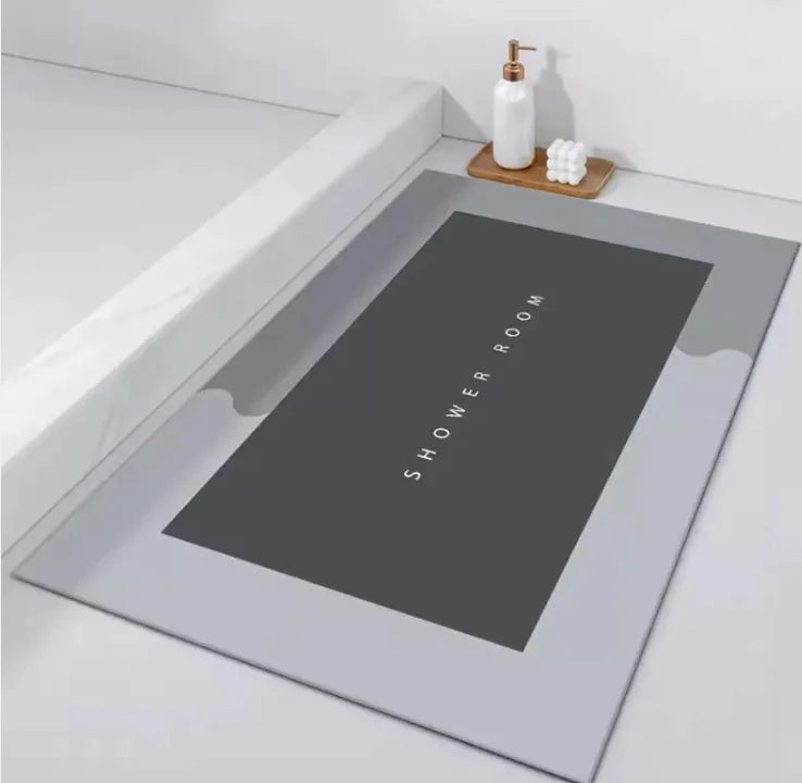 Absorbent Diatom Ooze Bath Mat