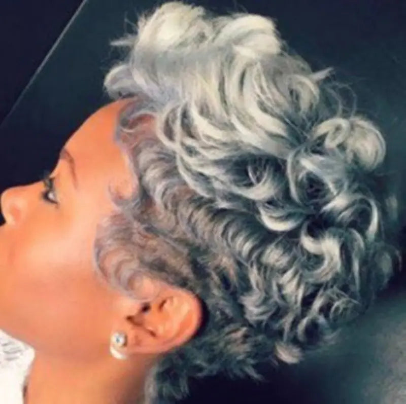 Gradient Color High-Temperature Synthetic Wig Cap