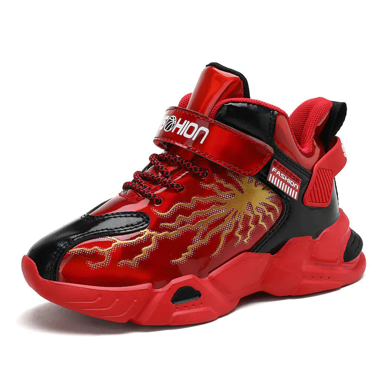 Boys' Waterproof Winter Cotton Shoes, Size 7-12