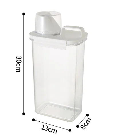 Hermetic Soap and Detergent Container (One Piece)