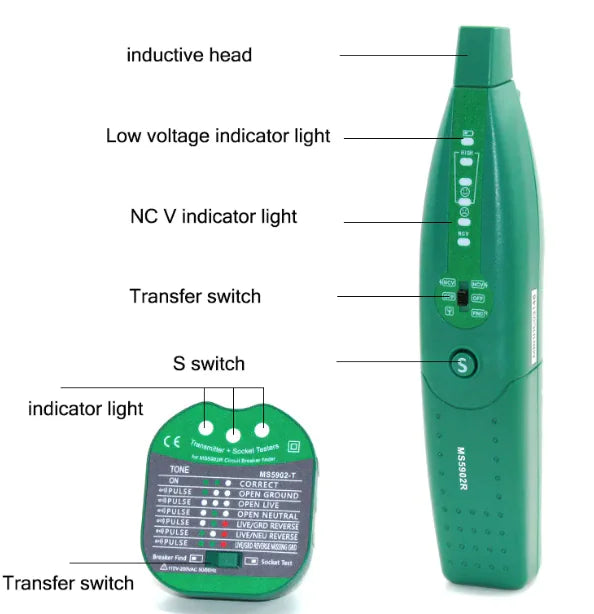 Multifunctional Wall Detector Strong Electric 220V