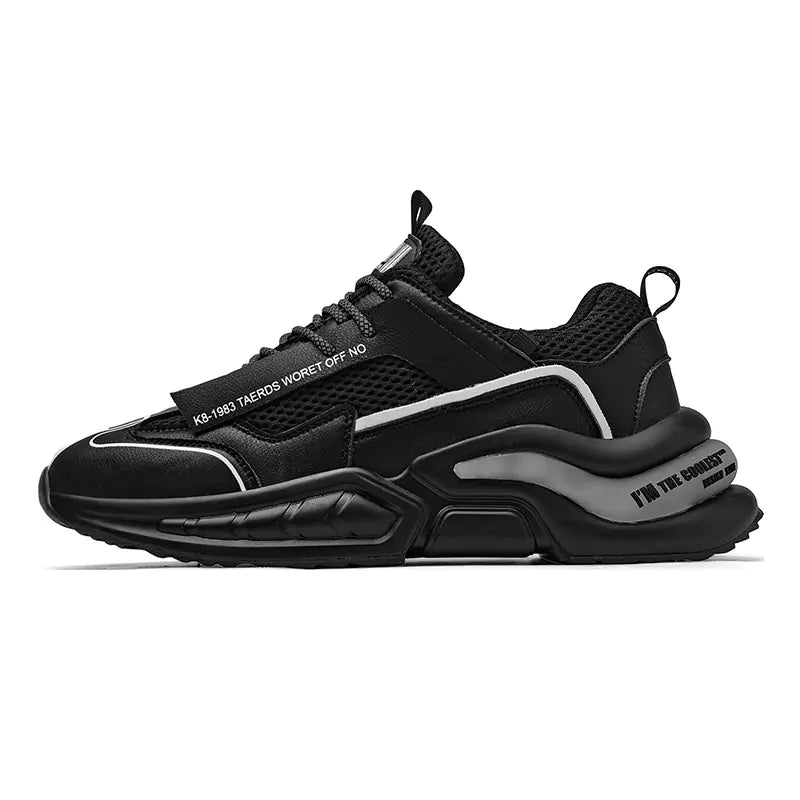 2020 New PU Night Glow Increased Dad Shoes for Men