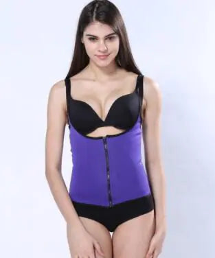 2-in-1 Sports Shapewear with Adjustable Zipper Vest