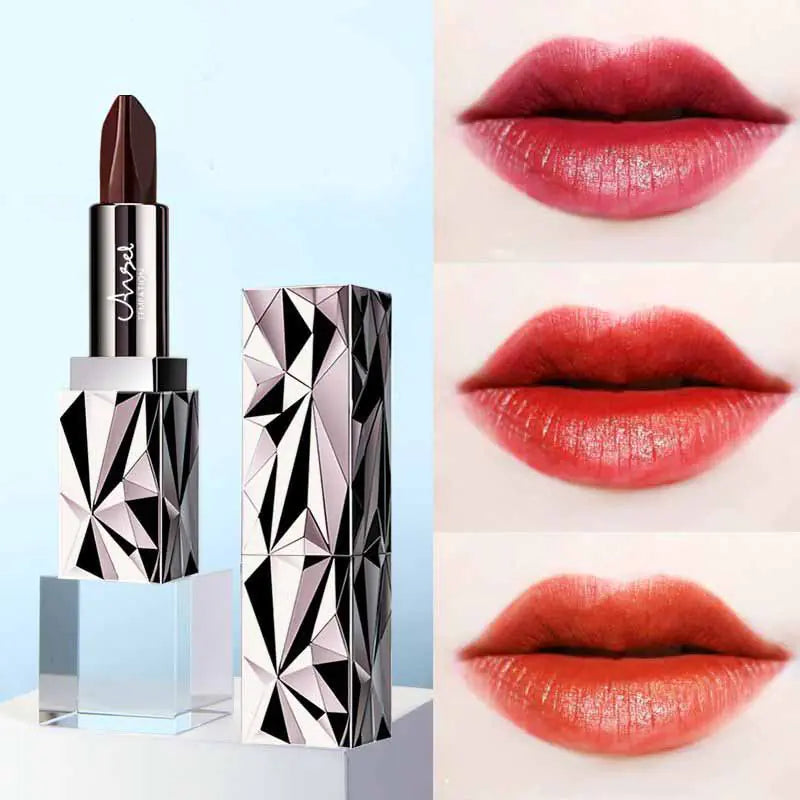 3-Color Waterproof Moisturizing Lipstick - 3 In 1