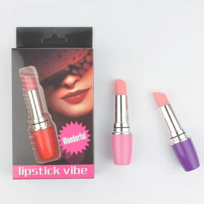 Mini Vibrating Lipstick Egg - Silent Adult Toy