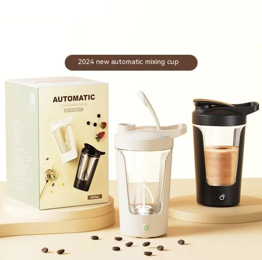Self-Stirring Electric Coffee Mug