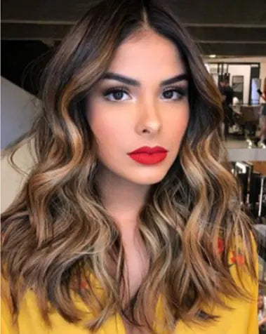 Long Curly Wig - European Style Hairpiece