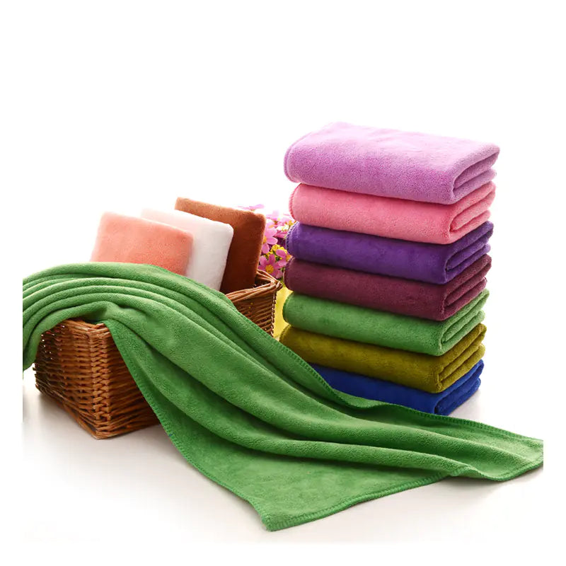 Thick Microfiber Towels for Salons and Spas