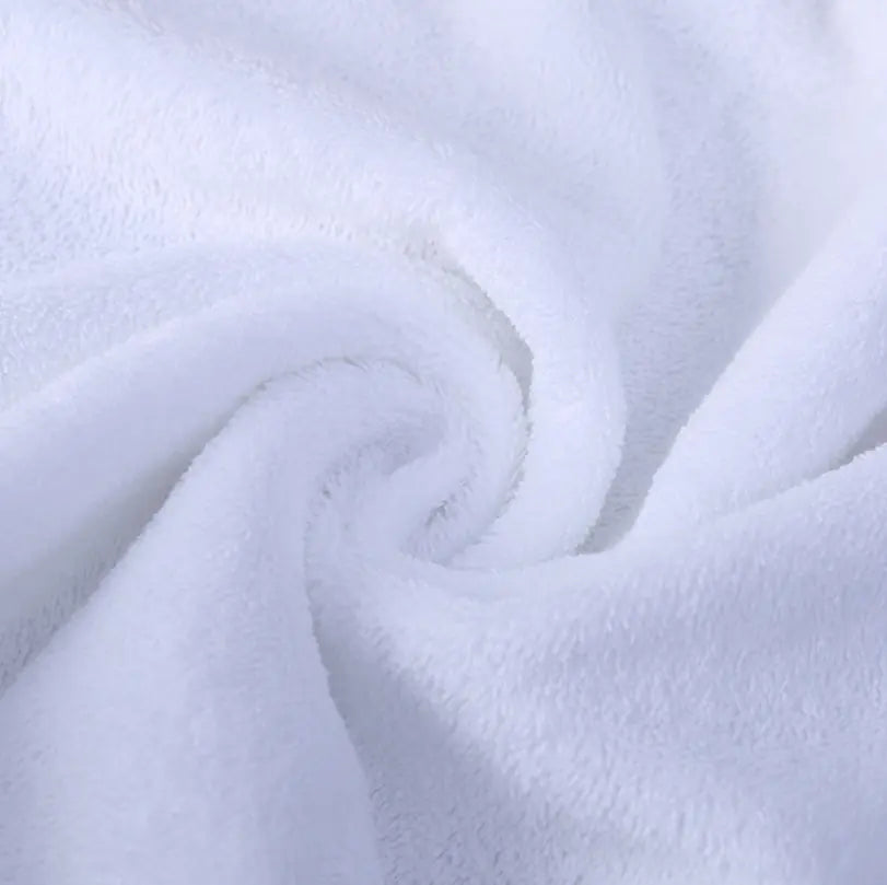 Hotel Quality White Cotton Bath Towels for Spas and Inns