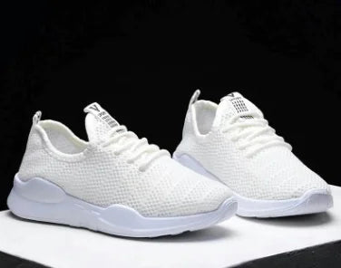 2020 Women's Trendy Breathable Casual White Sneakers