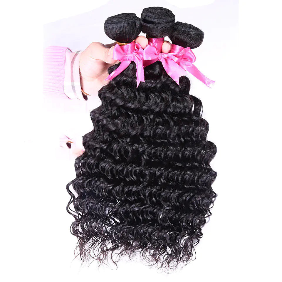 Peruvian Kinky Curly Human Hair Extensions