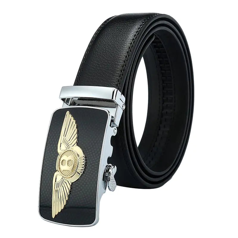 Universal Automatic Buckle Belt - New Durable Men's Leather