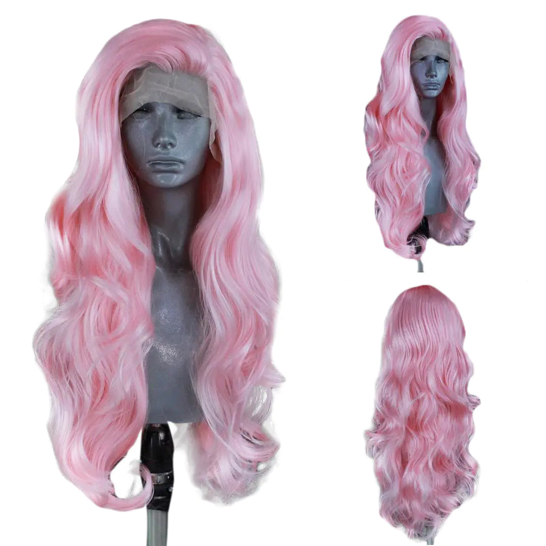 Wavy Lace Head Cover for Europe and America