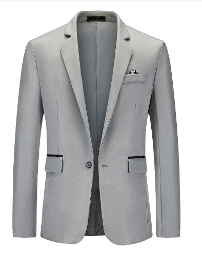 Portofino Men's Blazer - Casual Wrinkle-Free (Single)