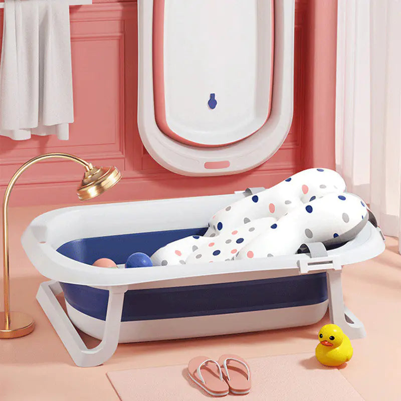 Foldable Baby Bathtub Set for Newborns and Kids
