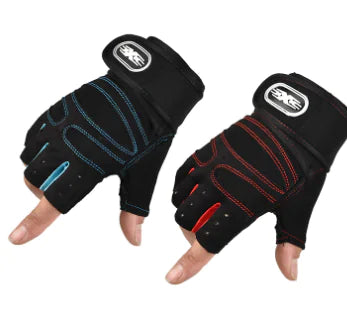 Men's Tactical Half-Finger Weightlifting Gloves