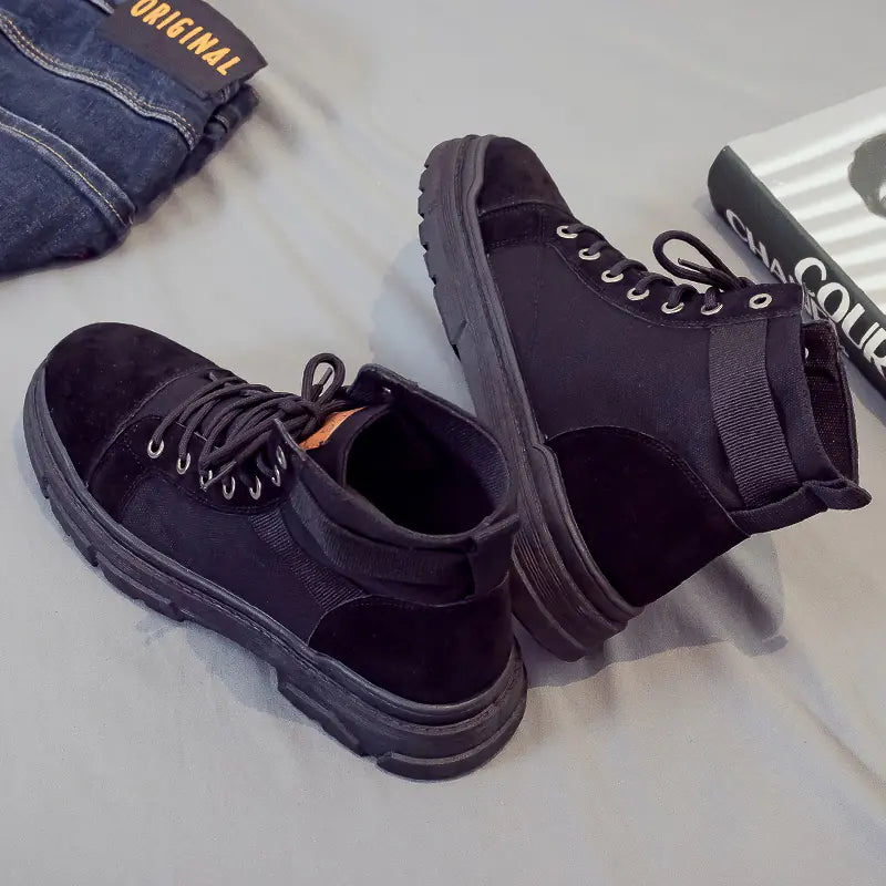 Desert Tide Men's Breathable Canvas Shoes