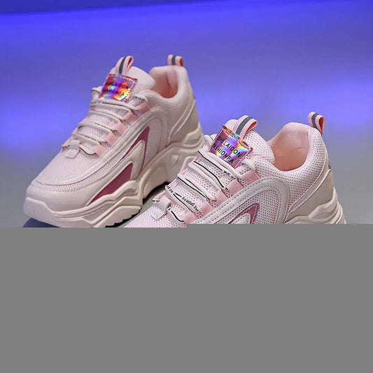 Casual Dad Sneakers, Thick Sole Sports Shoes