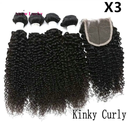 9A Brazilian Kinky Curly Human Hair Bundle