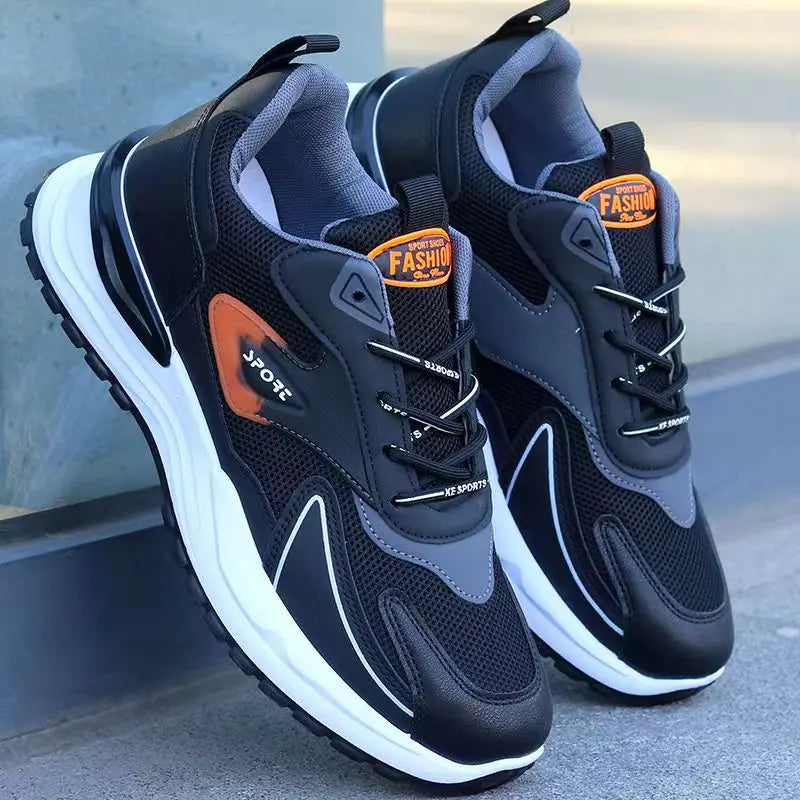 Men's Breathable Mesh Sports Shoes for Spring/Summer