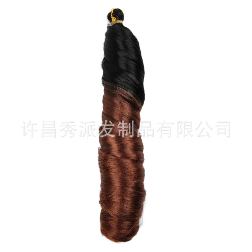 22-Inch French Loose Wave Crochet Braids Hair