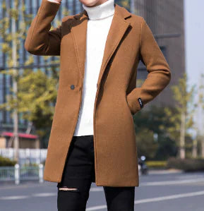 Fiorinni Essentials Men's Long Coat for Autumn/Winter