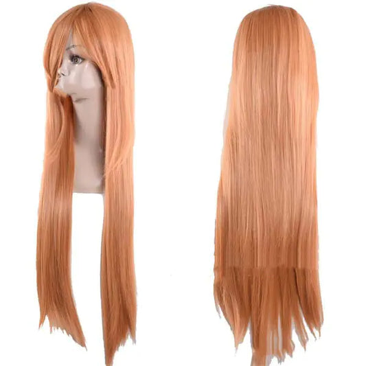 Long Straight Anime Wig with Natural Look