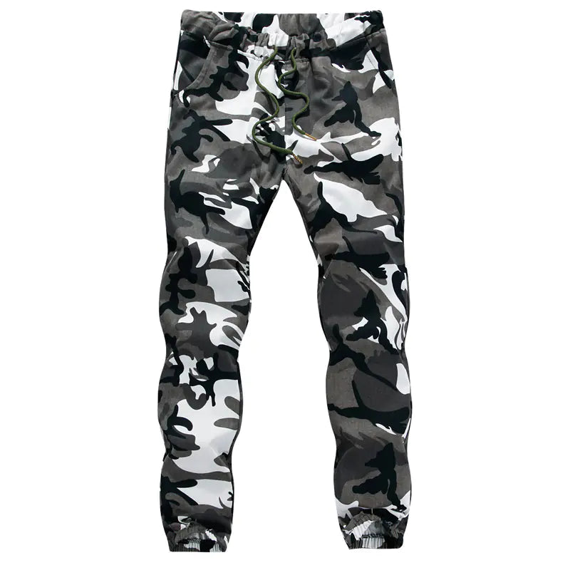 Men's Casual Camouflage Pants in Large Size