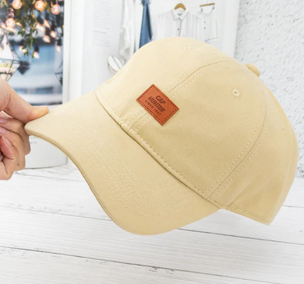 Fashionable Cotton Soft Top Baseball Hat for All