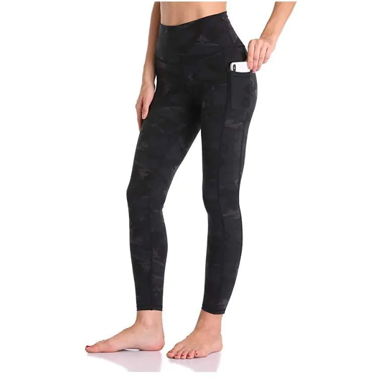High Waist Peach Yoga Pants for Comfort and Style