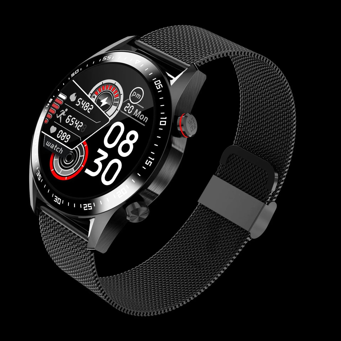 E12 Smartwatch for Heart Rate and Blood Oxygen Monitoring