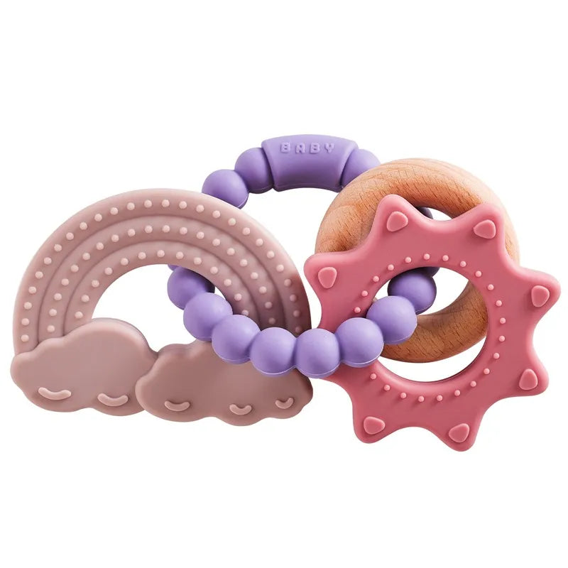 Edible Silicone Baby Teether Bracelet