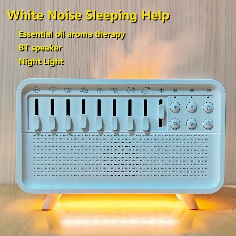 3-in-1 Bluetooth Humidifier with Night Light & White Noise