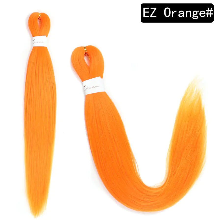 EZ Colorful Braided African Synthetic Hair Wig 26"