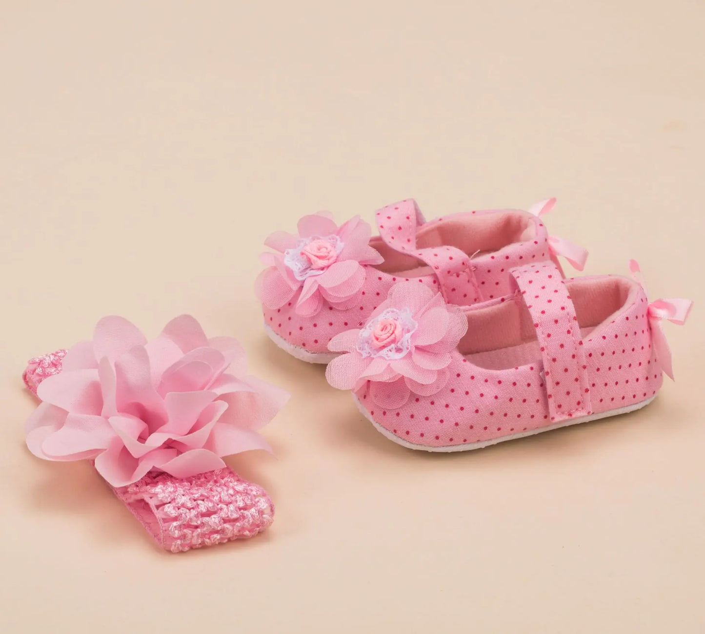 Direct Sale Soft Sole Non-Slip Baby Shoes Set