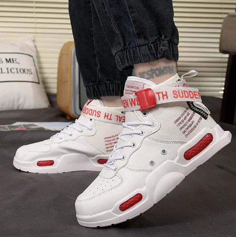 Men's High-Top Sneakers Casual Sports Shoes Trendy