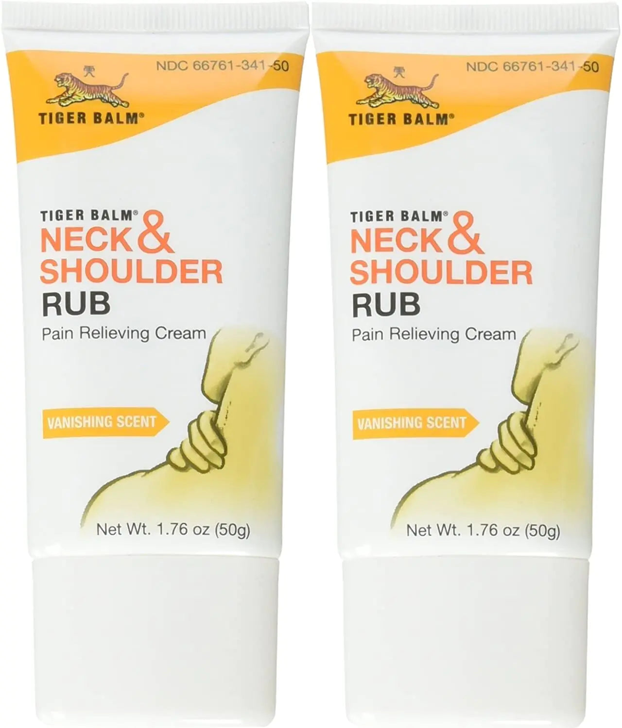 Tiger Balm Neck and Shoulder Rubnet wt 1.76 oz - Pack of 2
