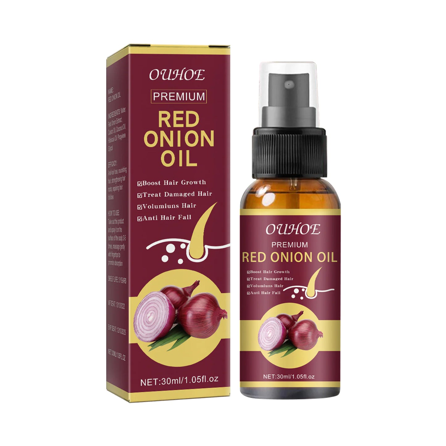 Onion Hair Growth Oil Spray