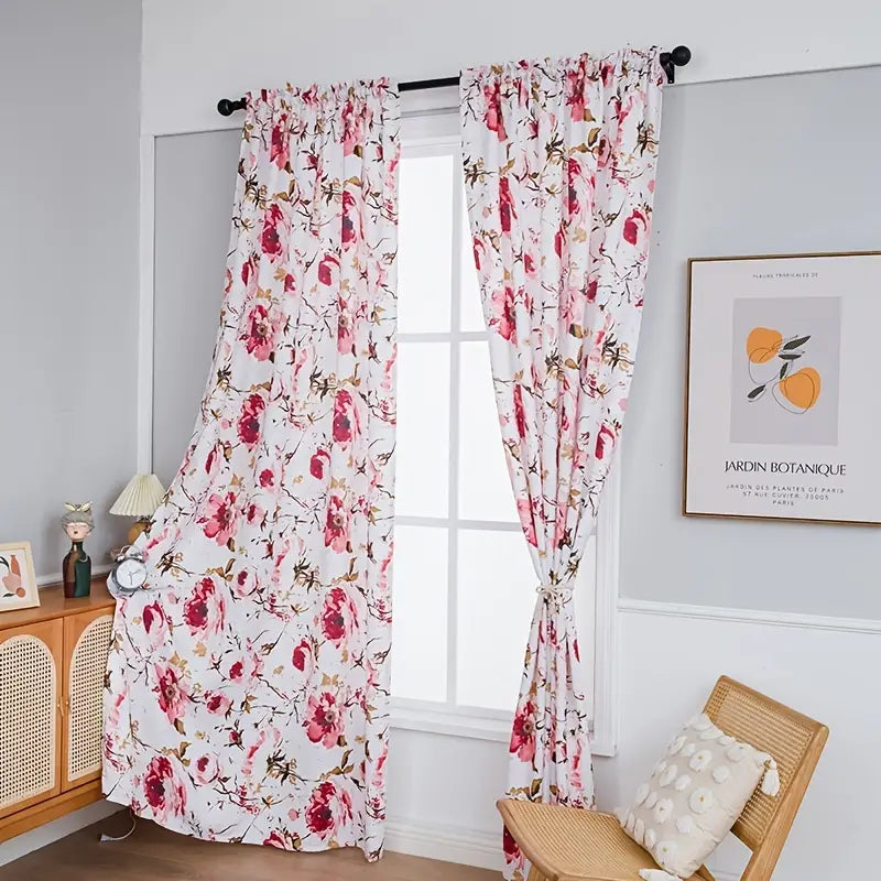 Fabric Printing Curtains for Bedroom Shading (Wholesale)