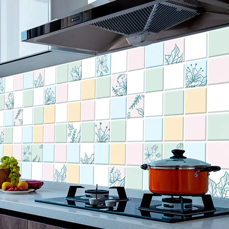 Self-Adhesive Waterproof Kitchen Oil-Resistant Stickers