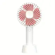 Mini USB Rechargeable Handheld Electric Fan (1pc)