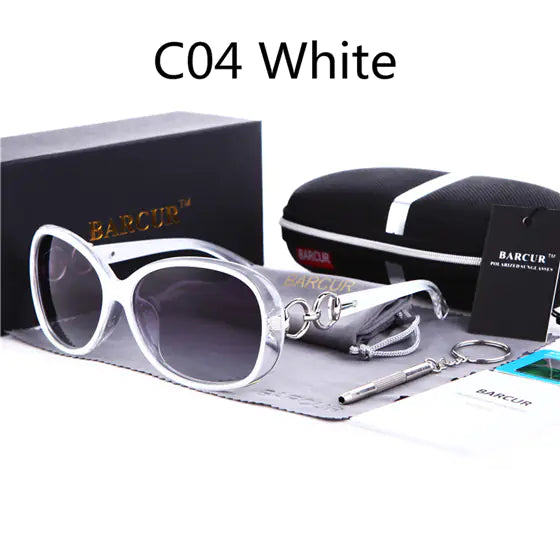 Vintage Polarized Sunglasses for Women by FENCHI