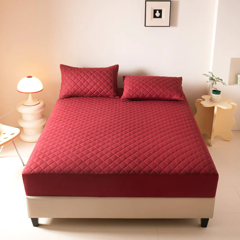 Solid Color Household Class A Waterproof To Prevent Leakage Of Urine Fitted Sheet