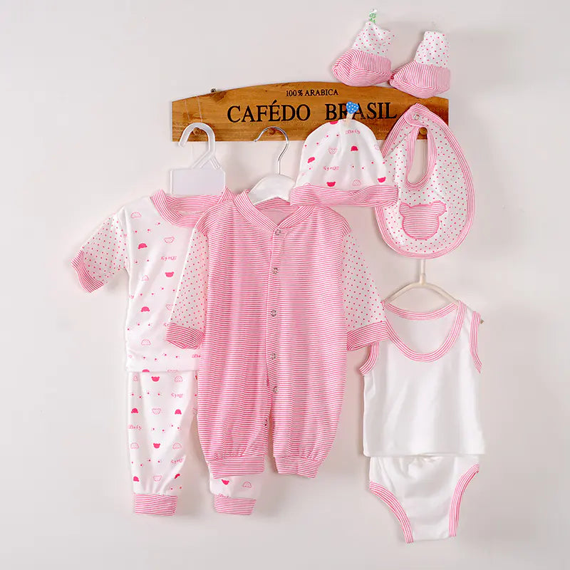 Baby Cotton Set for Newborns - 8-Piece Export Quality