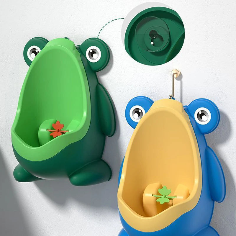 Cute Frog Urinal Trainer with Aiming Target for Kids