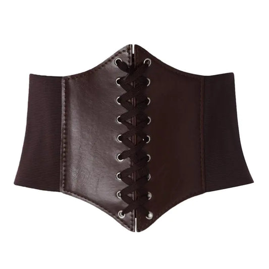 Fashionable Waist Belt with Rivets for Women